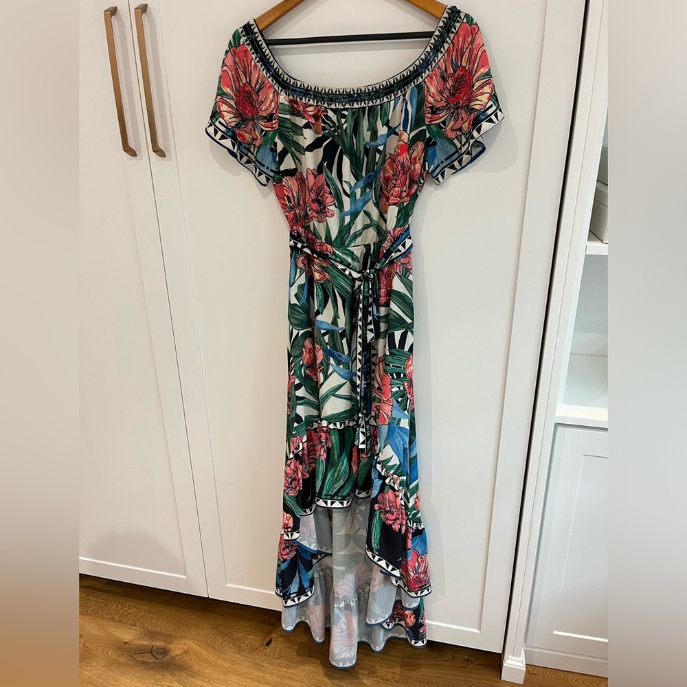 Off the Shoulder Floral Dress